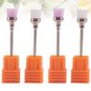 4pcs Polishing Manicure Clean Accessary Cleaning, Pattern Files Professional Cleaner Brush Pattern, Art Nail Tools Portable Duster Shop Each Machine for Bit view 4
