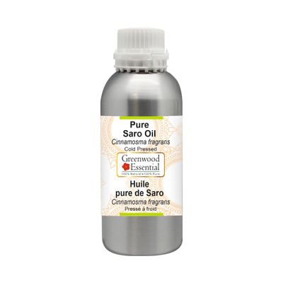 Greenwood Essential Pure Saro Essential Oil (Cinnamosma fragrans) Steam Distilled 300ml (10 oz)