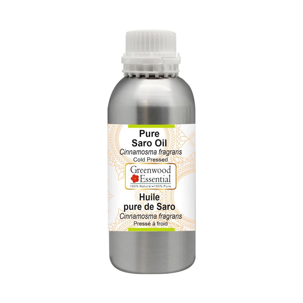 Greenwood Essential Pure Saro Essential Oil (Cinnamosma fragrans) Steam Distilled 300ml (10 oz)
