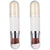FOMIYES 2pcs Double-ended Telescopic Makeup Brush for Foundation and Concealer Versatile Blending Brush for Loose Powder for Daily Use and Travel for Teens and Makeup Enthusiasts view 1