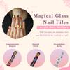 3 Pack Glass Beaded Nail File Set - Beauty Nail Filer for Shaping and Smoothing Toenails and Fingernails - Natural and Acrylic Nails Manicure and Pedicure Set for Women and Girls - Sweet & Sour Savage view 2