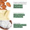 Panier des Sens - Small Hand Cream for Dry Cracked Hands  Almond Mini Hand Lotion for Dry Skin - With Shea Butter and Sweet Almond Oil - Hand Care 97% Natural Ingredients - Travel Size 1 floz view 2