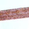 1 Strands Natural Purple Gold Titanium Hair Quartz Cacoxenite Crystal Small Round Loose Beads 4mm 15.5" 05137 view 3