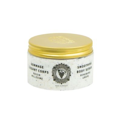 Panier des Sens Grape Smoothing Body Scrub for Men & Women - Exfoliating Body scrub - Made in France 99% natural - 300g