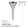 Vertix - Pico Membrane Cartridge Tattoo Needles - 1 Round Liner - 0.25mm Medium Taper - Maximize Ink Flow & Saturation (20 Count) view 3