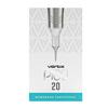Vertix - Pico Membrane Cartridge Needles - 1 Round Liner - 0.20mm Long Taper - Maximize Ink Flow & Saturation (20 Count) view 1