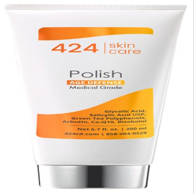424 Skin Care Polish - Dermatologist Tested & Recommended - Clinically Proven Formula - 6.1 FL Oz