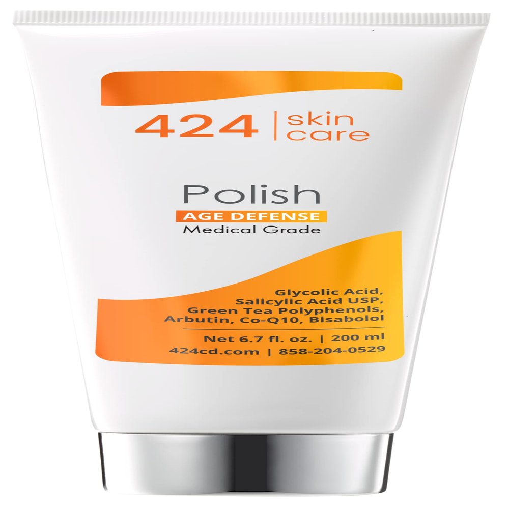 424 Skin Care Polish - Dermatologist Tested & Recommended - Clinically Proven Formula - 6.1 FL Oz