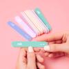 ZMOI Professional Mini Nail File  12 Count (Pack of 2) Stylish Practical Fingernail File for Natural and Acrylic Nails 100/180 Emery Boards (Macaroon Color) view 2
