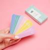 ZMOI Professional Mini Nail File  12 Count (Pack of 2) Stylish Practical Fingernail File for Natural and Acrylic Nails 100/180 Emery Boards (Macaroon Color) view 3