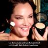 LAURA GELLER NEW YORK Blending Beauties Two-Piece Makeup Brush Gift Set for Powders and Foundation view 4