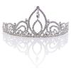 Anderson's Mary Clear Rhinestone Silver Tiara, 2.75 Inches, Women, Girls, Wedding Tiara, Queen Or Princess Prom Tiara Homecoming, Pageant, Wedding, School Dance, Award, Costume, Party, Event view 1