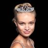 Anderson's Mary Clear Rhinestone Silver Tiara, 2.75 Inches, Women, Girls, Wedding Tiara, Queen Or Princess Prom Tiara Homecoming, Pageant, Wedding, School Dance, Award, Costume, Party, Event view 4