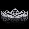 Anderson's Astrid Rhinestone Tiara, 2" High Silver Metal Crown with Sparkling Clear Rhinestones, Adjustable Fit & Removable Comfort Combs, Perfect for Prom, Homecoming, Weddings, Pageants, Quinceaeras, and Special Occasions view 2