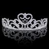 Anderson's Rowena Rhinestone Tiara, 2" High Silver Metal Crown with Sparkling Clear Rhinestones, Adjustable Fit & Removable Comfort Combs, Perfect for Prom, Homecoming, Weddings, Pageants, Quinceaeras, and Special Occasions view 2