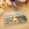 100 Pieces Dreadlocks Loc Hair Jewelry for Women Braids Hair, 20 Pieces Loc Jewelry Accessories for Braiding Hair, Big Silver Braids Hair Rings for Dreadlocks view 3