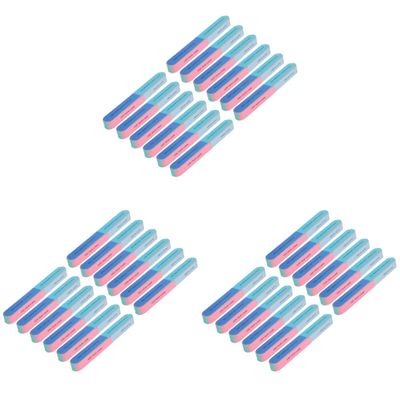 LALAFINA 36pcs Side Professional Nail Buffer Blocks for Women Nail File Polisher for Art