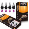 Tattoo Cartridge Needles - 80Pcs Tattoo Needles 1205CM 1207CM 1209CM 1211CM Curved Magnum (12CM Mixed) view 1