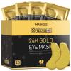 Maskiss 24k Gold Under Eye Patches (25 Pairs), eye mask, Collagen Skin Care Products, Eye Patches for Puffy Eyes, eye masks for dark circles and puffiness view 1