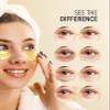 Maskiss 24k Gold Under Eye Patches (25 Pairs), eye mask, Collagen Skin Care Products, Eye Patches for Puffy Eyes, eye masks for dark circles and puffiness view 4
