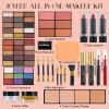 Joyeee All-in-One Makeup Gift Set Carry All Makeup Kit Women Full Kit With Makeup Bag Concealer Lipgloss Lipstick Blush Foundation Face Powder Eyeshadow Palette Cosmetic Palette #8 view 2