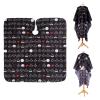 Barber Cape Barber Haircut Capes Large Size with Adjustable Snap Hair Cutting Capes for Men Women Adults, Black Salon Cape ( Color : A ) view 3