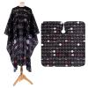 Barber Cape Barber Haircut Capes Large Size with Adjustable Snap Hair Cutting Capes for Men Women Adults, Black Salon Cape ( Color : A ) view 4