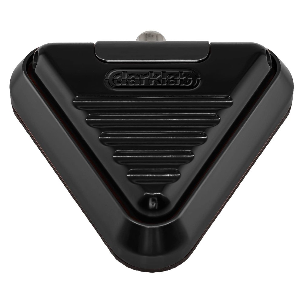 Darklab - Delta Footswitch - Black - Portable & Lightweight with RCA Standard Connector, Compatible with Most Power Supplies