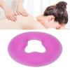 Sonew Silicone Face Massage Pillow, Round Soft Bottom Face Relax Pad for Beauty Salon Spa, Face Down Pillow for Man Woman Office Rest view 4