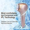 Laser IPL Hair Removal Device Home Use Epilator Laser Permanent Ice Feeling Painless Hair Removal Machine for Women and Men Alternative to Salon Laser Hair Removal view 3