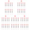 Beaupretty 5sets Lip Balm Applicator Lip Mask Brush Protective Cover for Easy Application Travel-friendly Makeup Tool for Home and view 1