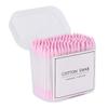FOMIYES 2packs Disposable Cotton Buds Double-headed Makeup Swabs for Cleaning Ear Care and Beauty Application Color for Home and Travel Random Style view 1