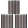 minkissy 60pcs Wooden Hair Sticks Straight Hairpins for Women Tapered Hair Chopsticks and Smooth Finish view 1