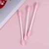 FOMIYES Disposable Cotton Buds 300 Pack Face Pads Cleansing Cotton Swabs for Travel view 4