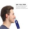FOMIYES 3pcs Electric Nose and Ear Hair Trimmer Painless Facial Hair Clipper Safety for Gentle Grooming No Battery Needed Stylish for Men and Women view 3