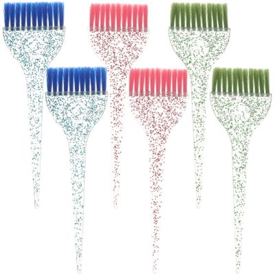 6pcs Hair Dye Applicator Brush Comb Set for Salon and Home Use