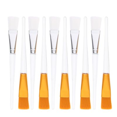Beaupretty 10pcs Sleeping Mask Brush Mask Applicator Brush Mud Applicator Beauty Tools Handle