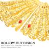 Beaupretty Halloween Costumes Claws Cosplay 10pcs Finger Nail Tip Claw Rings Ancient Costume Fingertip Cover Halloween Costume Accessory Claw Rings Nail Accessories view 3