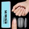 TOMICCA Oval Nail Tips - 15 Size Full Matte Gel Tips, 360PCS Pre-shaped No Need Nail Files and Base Coat Full Cover Nail Tips for Nail Extensions view 1