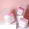FOMIYES 2packs Double-head Cotton Swabs Disposable Makeup Tool for Cleaning Ear Care and Arts Crafts Pink White Precision Tip and Rounded Ends view 3