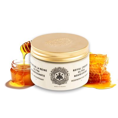 Panier des Sens Honey Ultra Rich Body Cream for Women - Hydrating Body Moisturizer for Dry Skin - Body Butter with Shea Butter & Organic Honey - 99% Natural Ingredients Body Care - 8.45 Floz