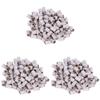 KALLORY White Headband 300pcs Natural Grinding for Sand Remover Ring or Accessories and Nail Drill Women Polishing Electric Sanding Sleeve Nails Pedicure Band Professional Manicure Nail Accessories view 1