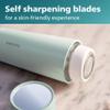 Philips Beauty Series 5000 Electric Shaver and Personal Groomer for Women, Cordless & Compact, Hypoallergenic Head, Gentle & Quick Hair Removal Easy Touch Ups, Mint Green, BRR474/00 view 3