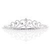Anderson's Raya Rhinestone Tiara, 1.5" High Silver Metal Crown with Sparkling Clear Rhinestones, Adjustable Fit & Removable Comfort Combs, Perfect for Prom, Homecoming, Weddings, Pageants, Quinceaeras, and Special Occasions view 1