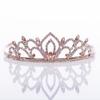 Andersons Cassandra Queen & Kiley Princess Tiara Set, 4 Piece Rose Gold Rhinestone Crown Collection, for Prom, Homecoming, Winter Formal, Pageant, Wedding, Sweet 16, Anniversary, Birthday, Theater, Mardi Gras, Coronation Accessory view 3
