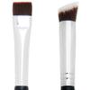Flat Definer Eyebrow Brush + Mini Flat Angle Brush - Beauty Junkees Flat Definer, Firm Thin Bristle, Thin Precision Tightline Eye Liner for Liquid, Synthetic Bristles for Applying, Blending, Buffing view 1