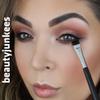 Flat Definer Eyebrow Brush + Mini Flat Angle Brush - Beauty Junkees Flat Definer, Firm Thin Bristle, Thin Precision Tightline Eye Liner for Liquid, Synthetic Bristles for Applying, Blending, Buffing view 2