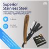 WOODEN HANDLE - BLACK RAZOR AND BLACK DERBY BLADES view 2