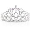 Anderson's Mirabella Queen and Amara Princess Tiara Set, 5-Piece Silver Rhinestone Crowns for Prom, Homecoming, Winter Formal, Pageants, Weddings & Special Events, Adjustable Fit with Comfort Combs view 2