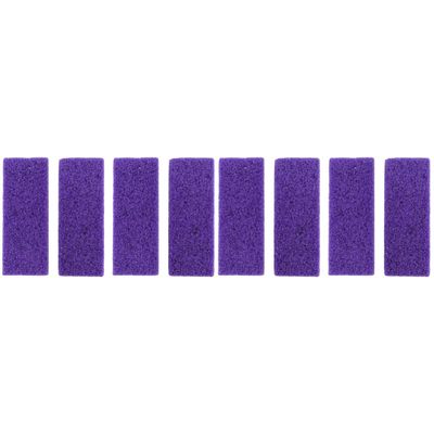 8 Pcs Volcanic Pumice Stone Foot Pumice Stone Pumice for Heels Dead Skin Remover Foot Exfoliator Pumice Foot Scrub Foot Massage Tool Pedicure Stone Purple Frosted